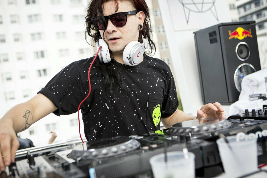 Skrillex in Las Vegas, NV